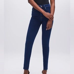 Good American Always Fits Good Waist Skinny Jean Size 28-32 NWT Blue 821 I40234